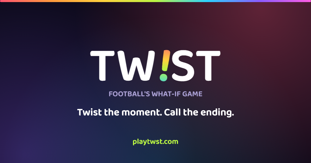 Tw!st — football's what-if prediction game by Snapify